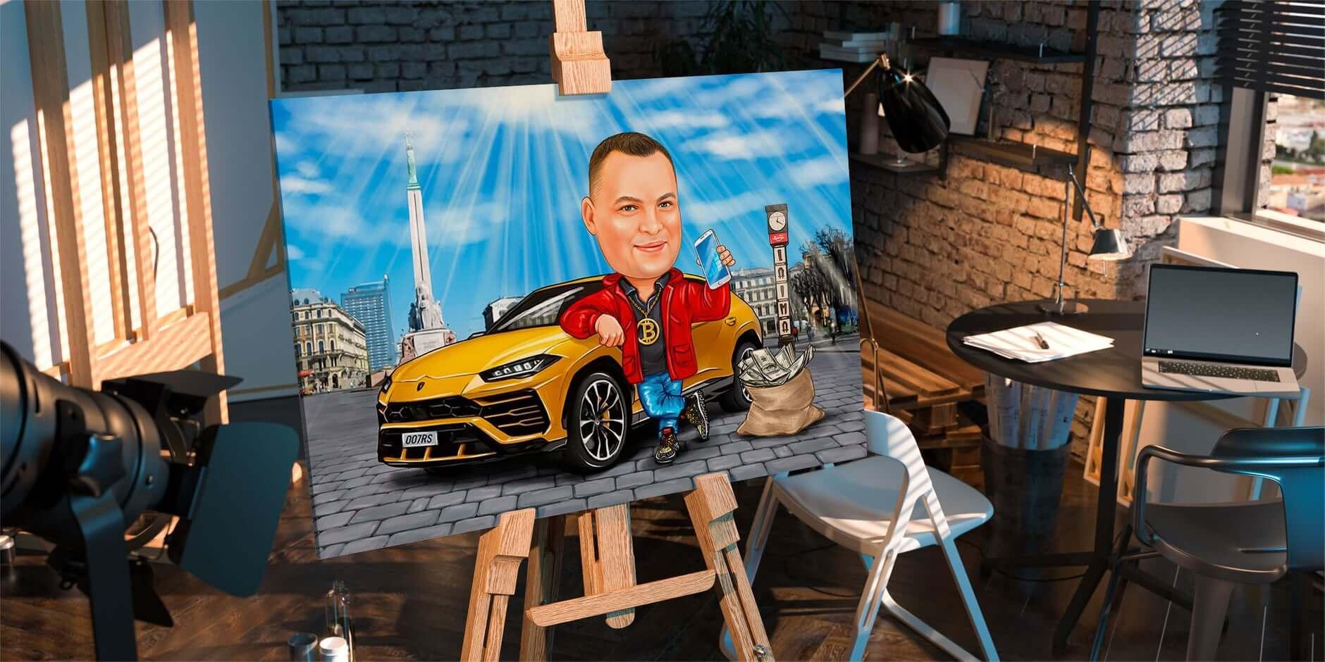 Custom Caricature – A Unique and Memorable Gift for Friends, Colleagues, and Loved Ones