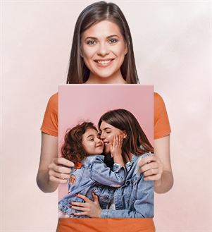 Photo on canvas 50x70 cm — print size example