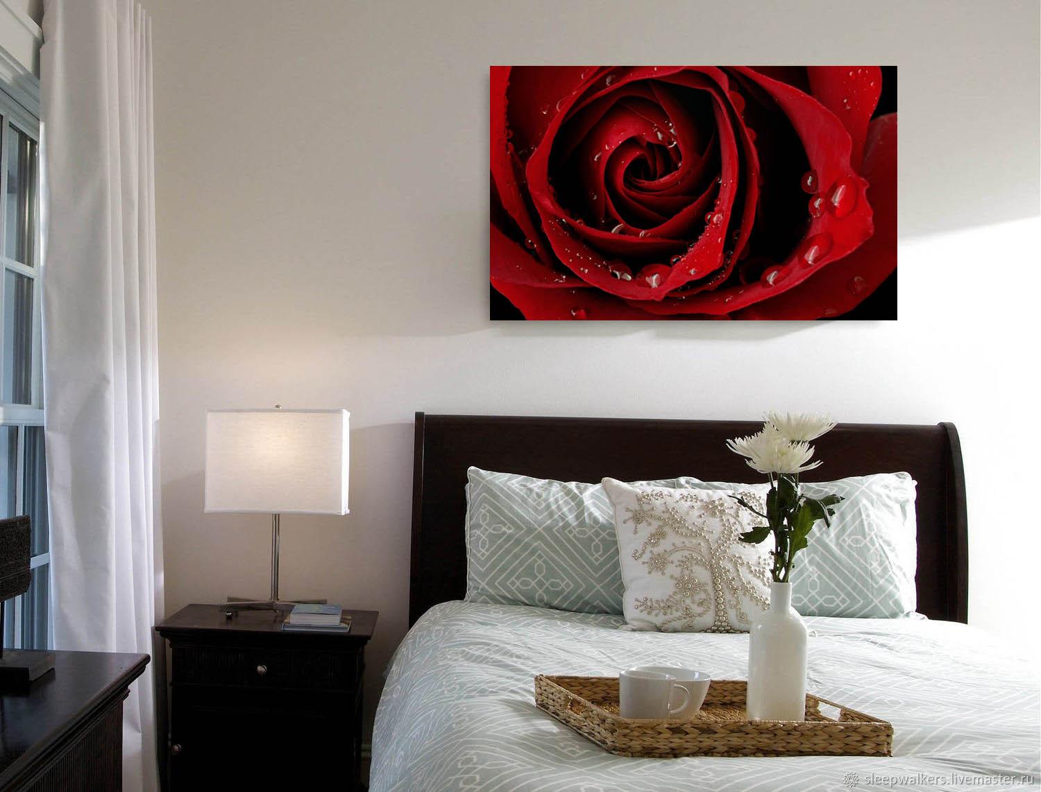 Fotobild - schöne rote Rose