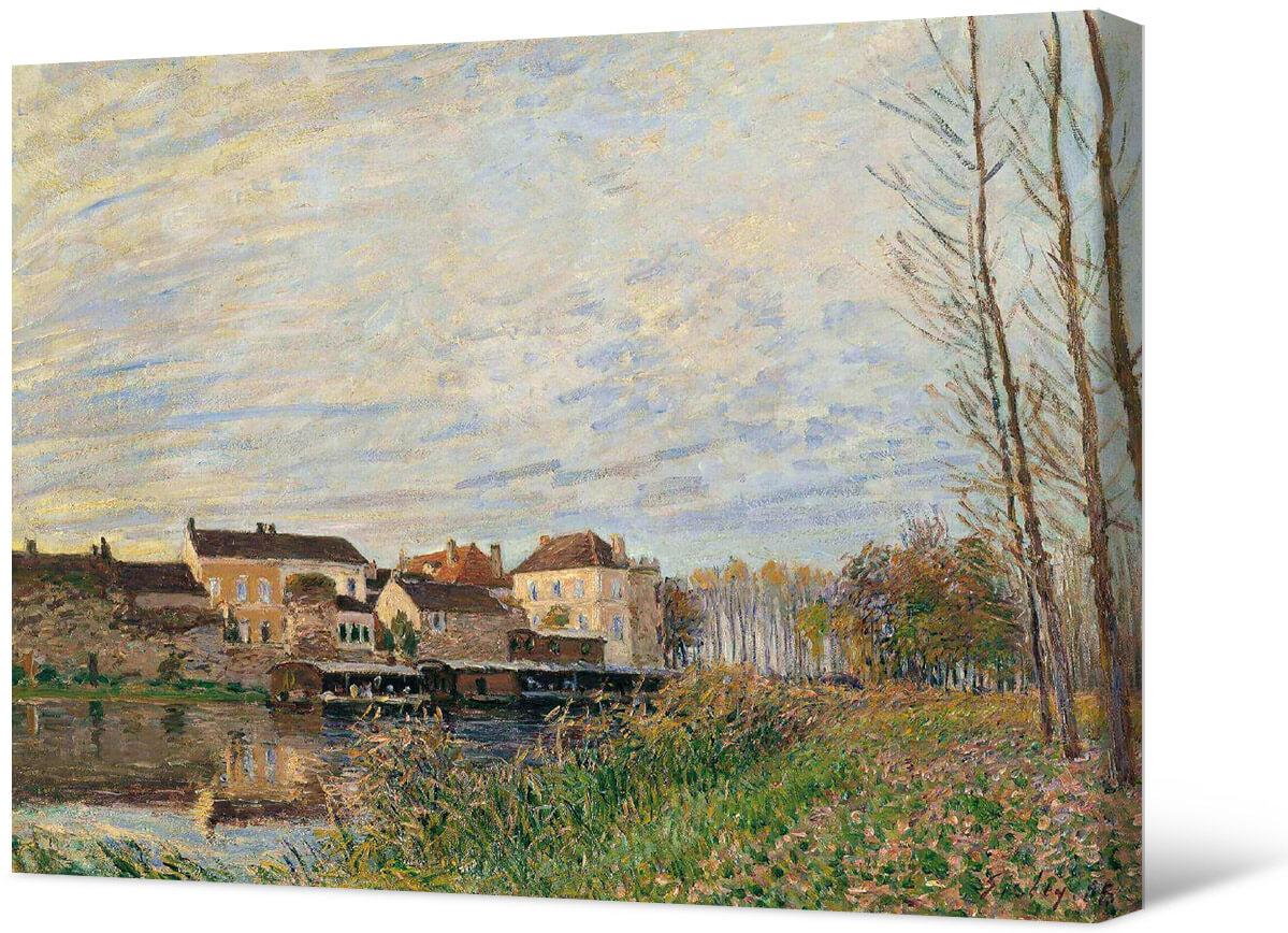 Alfred Sisley - Fiẽ le Ƒua dzi, October ƒe nuwuwu