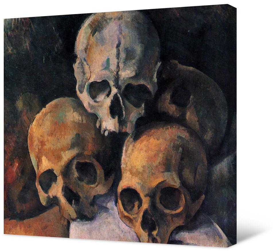 Paul Cezanne – Natiurmortas su kaukolėmis