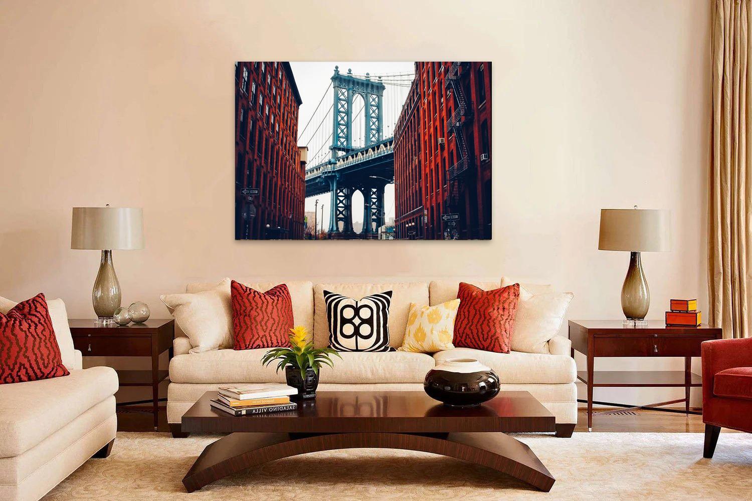 Fotomalerei auf Leinwand - George Bridge in Washington
