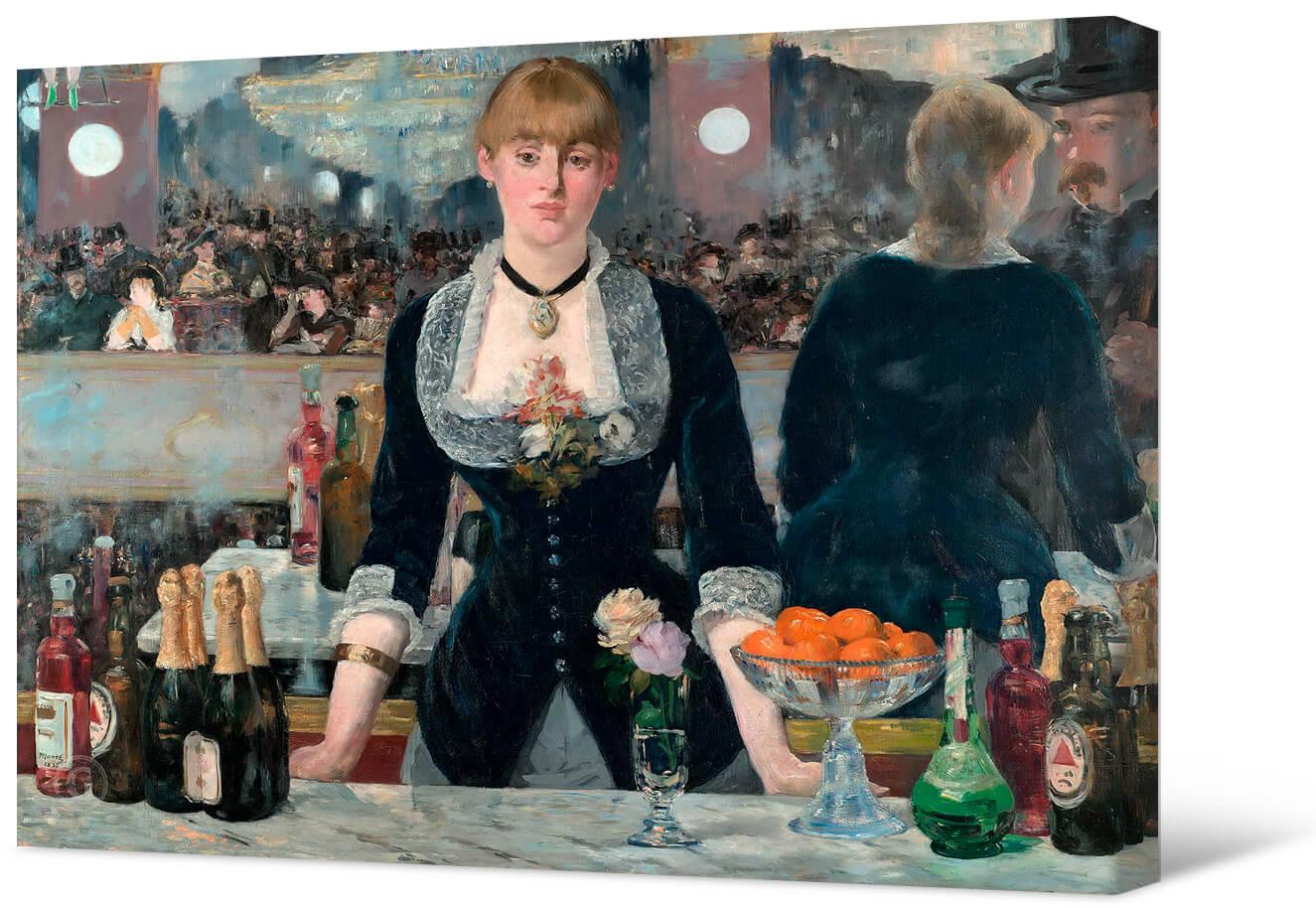 Edouard Manet - Ahadzraƒe si le Folies Bergère