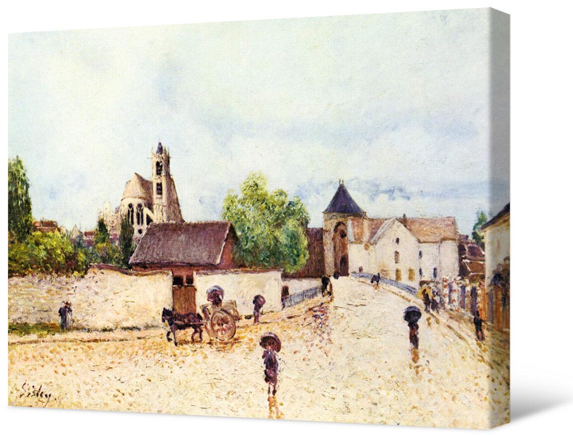 Alfred Sisley - Nu geɖe wu le Loing
