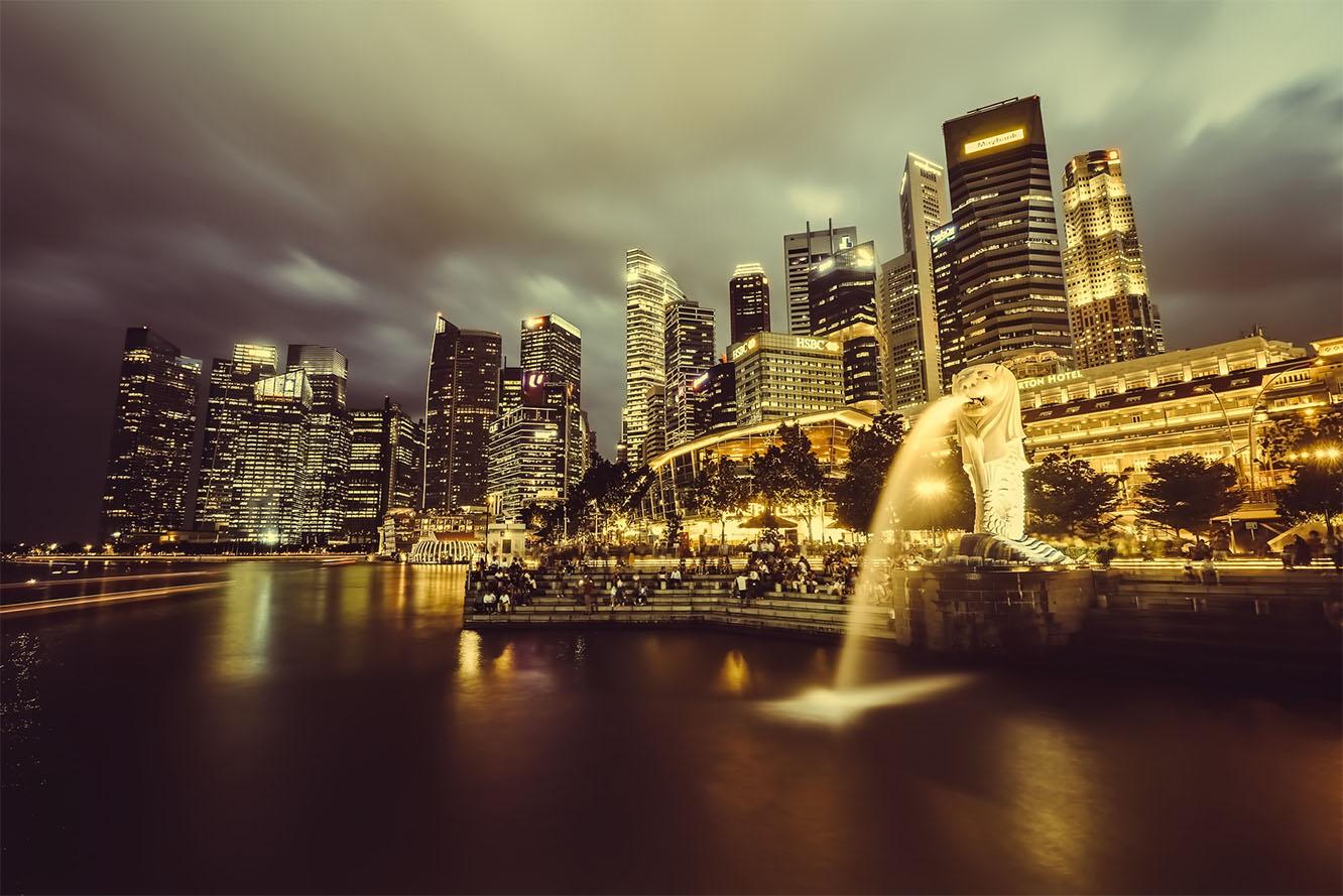 Merlion Park in Singapur