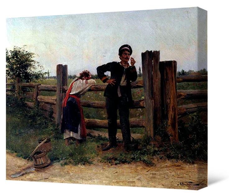 Reproduktionen - "Müde" von Alexander Makovsky