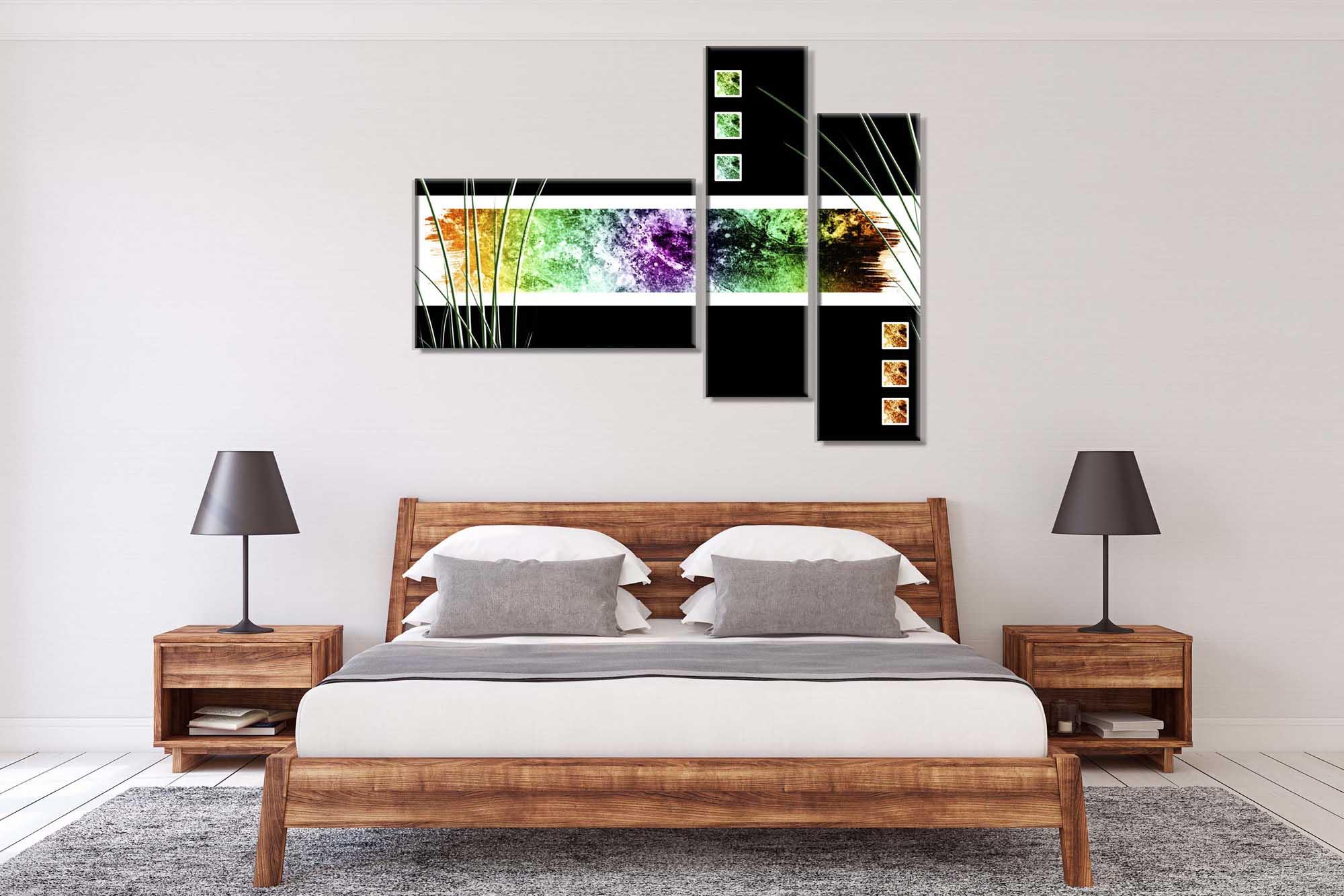 Modulares Bild - bunte Abstraktionen