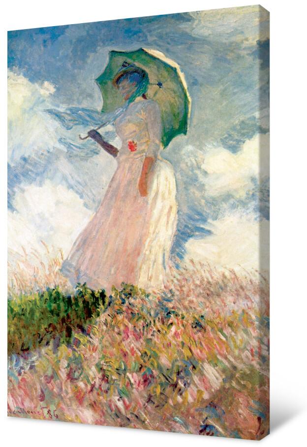Claude Monet - Nyɔnu si tsɔ akɔtakpoxɔnu dze ŋgɔ miame