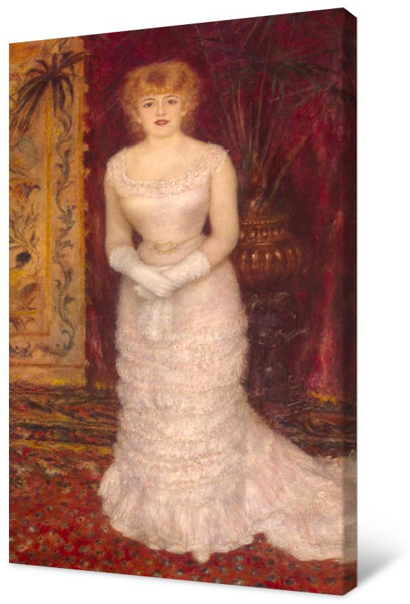 Pierre Auguste Renoir - Porträt der Schauspielerin Jeanne Samary