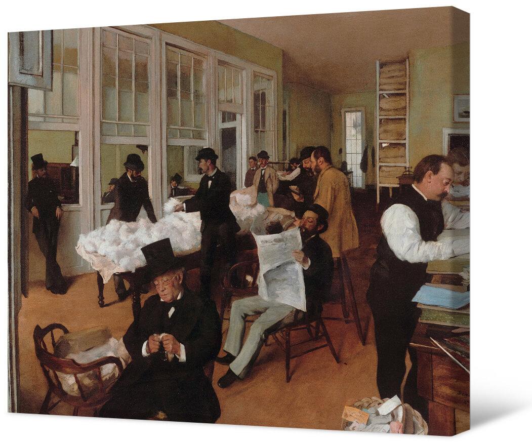 Edgar Degas - Kotoklobo ƒe dɔwɔƒe le New Orleans