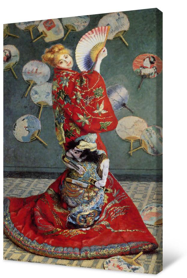 Claude Monet - Camille le Japantɔwo ƒe kimono me
