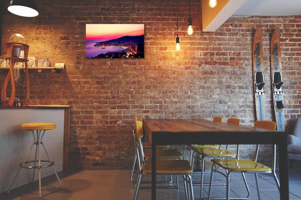 Photo painting on canvas - Albania