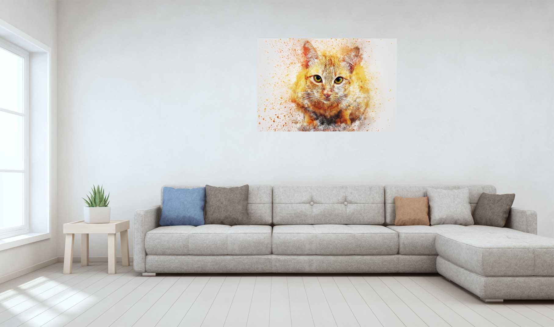 Rote Katze
