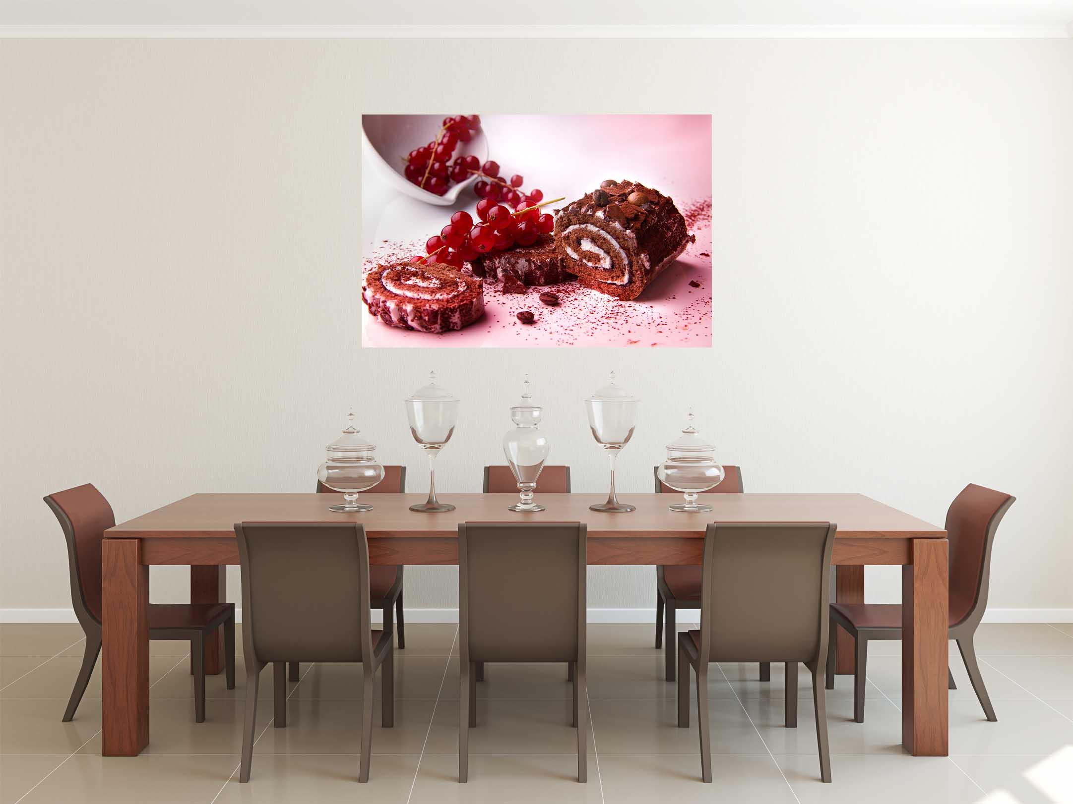 Roll with cranberries
