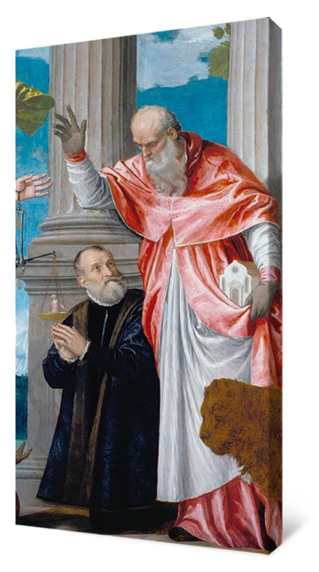 Reproduktionen - Heiliger Hieronymus und Stifter