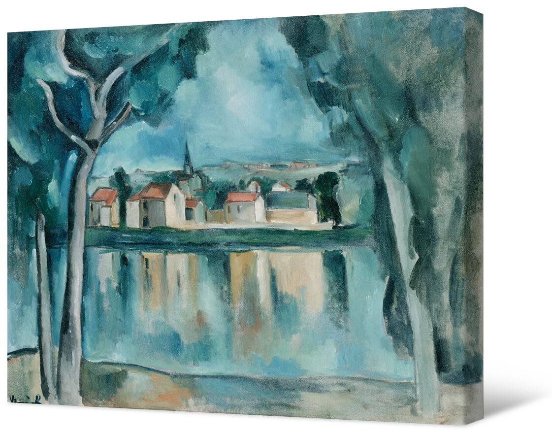 Maurice de Vlaminck - Stadt am See