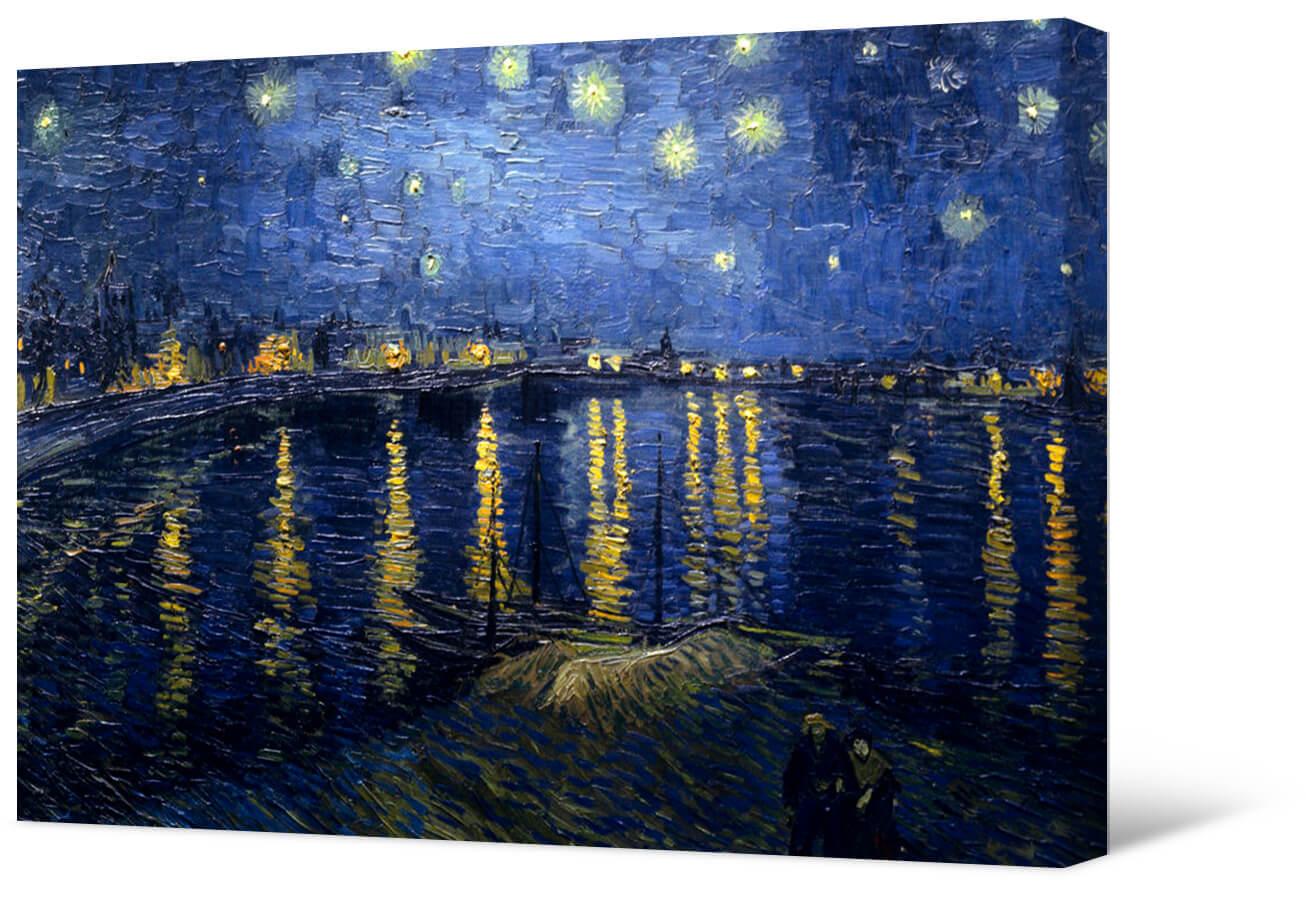 Van Gogh - Zã si me ɣletiviwo le le Rhone-tɔsisia dzi
