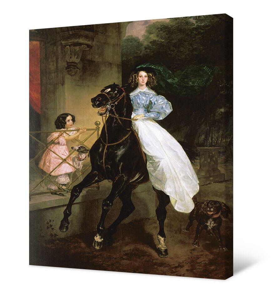Karl Bryullov - Horsewoman