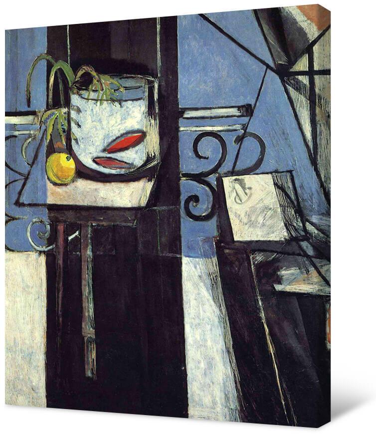 Henri Matisse - auksinė žuvelė ir paletė