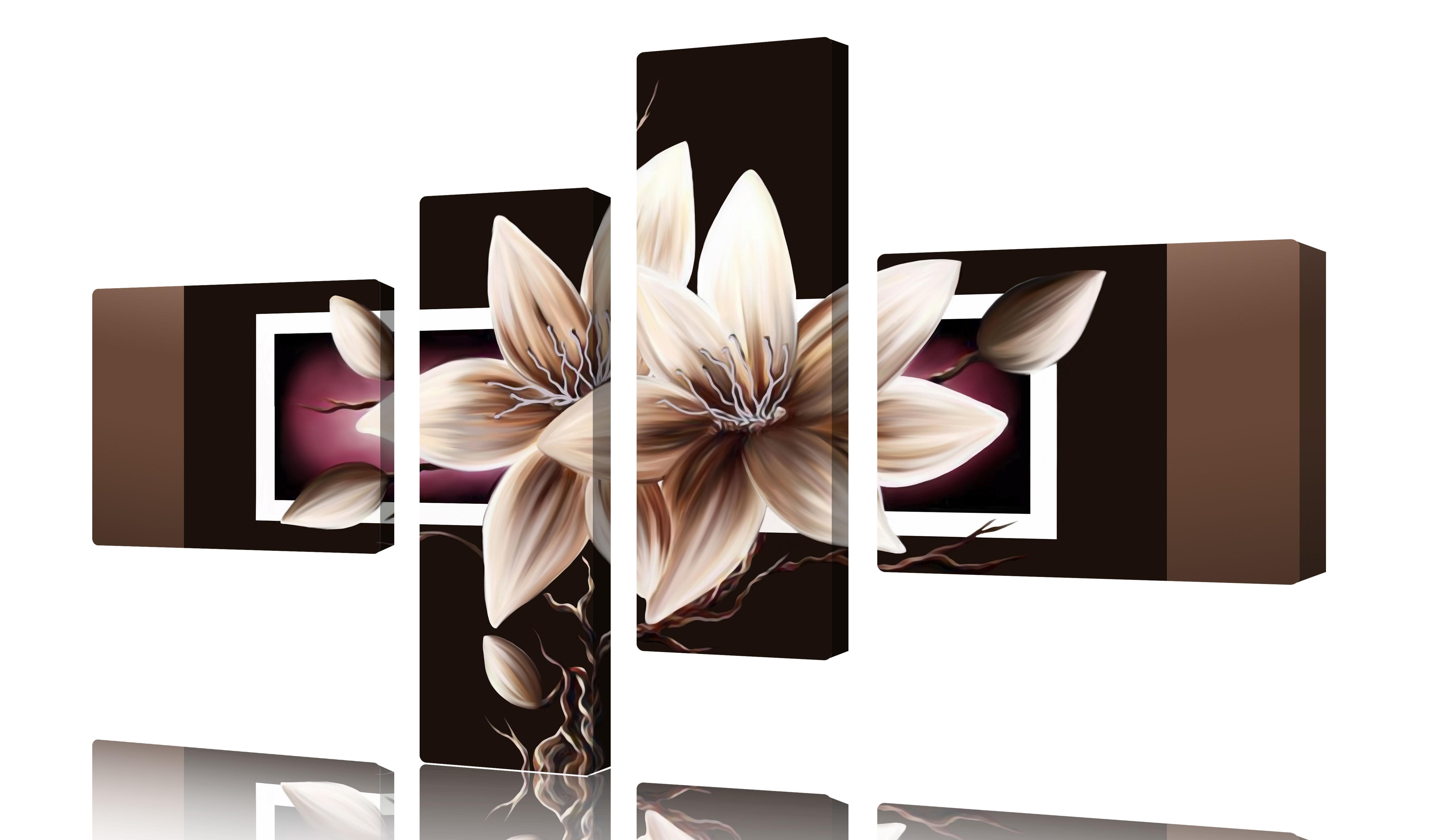 Modular painting - Flowers